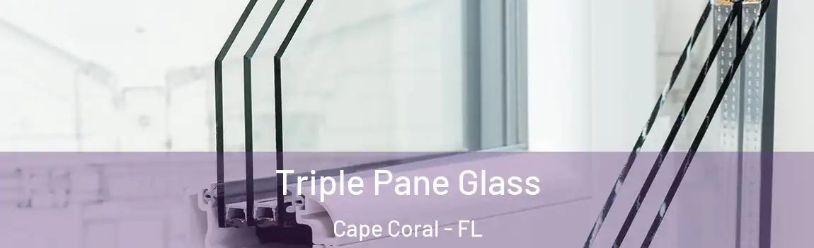 Triple Pane Glass Cape Coral - FL
